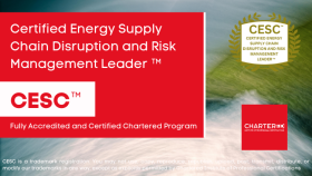 Certified Energy Supply Chain Disruption and Risk Management Leader (CESC™)